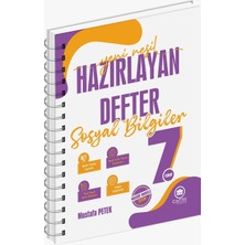 Yapı Kredi Yayınları 7.sınıf Sosyal Bilgiler Okula Yardımcı Hazırlayan Defter
