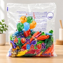 Str Store Lastikli Balon ( 100'LÜ)