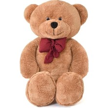 Toptan Budur Oyuncak, 80 cm Dev Pelüş Papyonlu Ayı, Peluş Ayı, Yumuşak ve Sevimli Büyük Boy Ayıcık, Sar