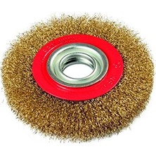Toptan Budur Daire Fırça Saçaklı, 150 mm