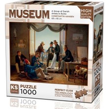 Toptan Budur 20660 A Group Of Danish Artist In Rome 1000 Parça Yapboz