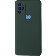 Toptan Budur General Mobile Gm 21 Pro Kılıf Nano Içi Kadife Silikon - Koyu Yeşil