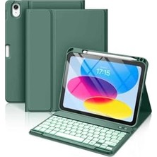 Toptan Budur iPad Air 11 Uyumlu 4/5/6 Nesil M2/m3 2025 Klavyeli Tablet Kılıfı
