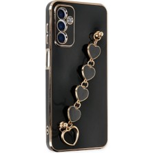 Toptan Budur Samsung Galaxy M23 Kılıf Esila Silikon - Siyah