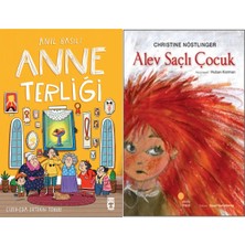 Timaş Çocuk Anne Terliği (Anıl Basılı) ve Alev Saçlı Çocuk