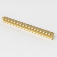 Toptan Budur Kulpları Mutfak Dolabı Kapak Kulbu Lüks Gold Metal 512 mm Altın Foça Uzun Mobilya Kolu Çekmece