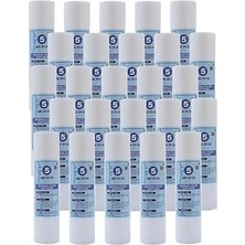 Toptan Budur Filtre, Su Arıtma Cihazı 10 Inc 5 Mikron Sediment Spun (25 Adet)