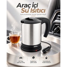 Str Store Uzun Yol ve Seyahatlerde Kullanıma Uygun 12V Araç Çakmak Girişli Taşınabilir Su Isıtıcı