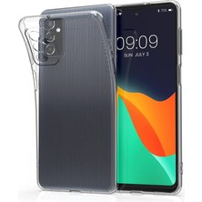 Toptan Budur Samsung Galaxy M52 5g Kılıf Lüx Şeffaf Silikon