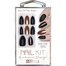 Toptan Budur Nail Kit Star Of The Night Takma Tırnak 1 Paket (1 x 250 G)