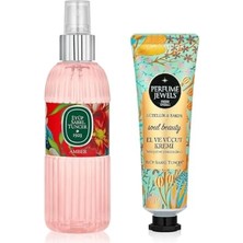 Toptan Budur Amber Sprey Kolonya 150 ml ve Soul El ve Vücut Kremi 50 ml