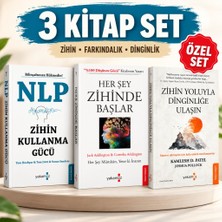 Yakamoz Yayınları Zihin ve Kişisel Gelişim Seti 3 Kitap (Nlp Zihin Kullanma Gücü, Her Şey Zihinde Başlar, Zihin Yoluyla Dinginliğe Ulaşın)