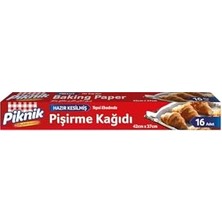 Toptan Budur Gıda Ambalaj Pişirme Kağıdı, Hazır Kesilmiş, 16 Adet 1455