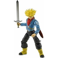 Toptan Budur 16 cm Dragon Ball Super Saiyan Future Trunks Poz Verilebilir Figür, Dragon Stars Serisi