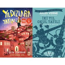 İlk Genç Timaş Yıldızlara Yakın (Metin Özdamarlar) ve Iki Yıl Okul Tatili (Kısaltılmış Metin) 100 Temel Eser