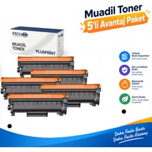 Plusprint TN-2550XL- Brother HL-L2461DN Yazıcı Uyumlu Toner 5'li Paket