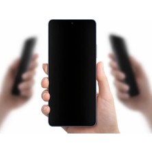 Str Store Poco X8 Pro Ile Uyumlu Hayalet Ekran Koruyucu, Yandan Görünmeyen Anti-Spy Gizlilik (Privacy) Koruması, 9h Temperli Nano Kırılmaz Esnek Cam, Parlama ve Parmak Izi Önleyici