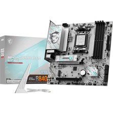 Str Store Pro B840M Gamıng Plus WIFI6E Ddr5 HDMI Pcıe 16X V4.0 Am5 Matx