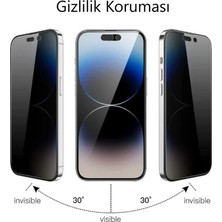 Str Store Xiaomi Redmi Note 15 Pro Ile Uyumlu Hayalet Ekran Koruyucu, Yandan Görünmeyen Anti-Spy Gizlilik (Privacy) Koruması, 9h Temperli Nano Kırılmaz Esnek Cam, Parlama ve Parmak Izi Önleyici