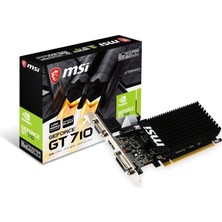 Str Store VGA Gt 710 2GD3H Lp GT710 2gb Ddr3 64B DX12 Pcıe 3.0 X16 (1xvga 1xdvı 1xhdmı)