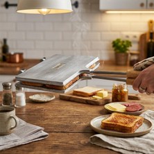 Str Store Nur Işıklar Içi Teflon El Tost Makinesi