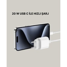 Str Store iPhone ve iPad Uyumlu 20W Güvenli Usb-C Hızlı Şarj Adaptörü