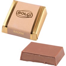Bolçi Badem Gıanduja Dolgulu Sütlü Kare Çikolata 16 400 gr