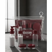 Str Store 5 Parça Seyahat Dolum Şişesi Seti Sızdırmaz Taşınabilir Kozmetik Kabı