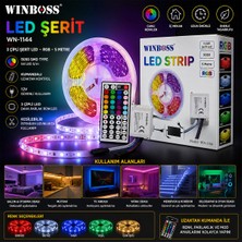 Str Store Rgb 3çip Kumandalı Şerit LED 5mt