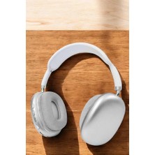 Str Store P9 Plus Kablosuz Kulak Üstü Bluetooth Kulaklık Beyaz Yüksek Ses Kaliteli