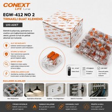 Str Store 100 Adet No 2 0.2x4.0 Kablo Geçmeli Mandallı Buat Klemens
