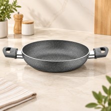 Zenviaa Granit Kaplama Çift Saplı Sahan 20 cm ZENVIAA365423