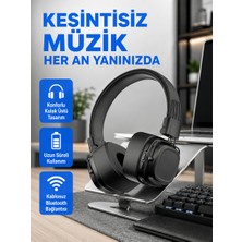 Str Store Bluetooth Kablosuz Kulak Üstü Kulaklık Katlanabilir Konforlu ve Şık Tasarımlı