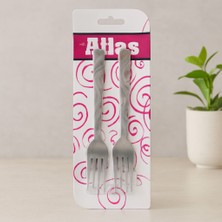 Efnaz Style Metal Tatlı Çatalı ( 6 Adet)