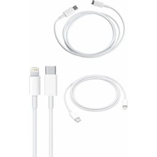 Str Store Type-C Ligtning 30W Ios Şarj Kablosu Hızlı Şarj Kablosu