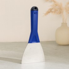 Universal Metal Kazıma Spatulası 100 mm Kapaklı Plastik Saplı (No:10)