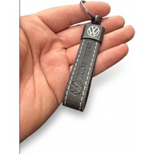 Stilix Garage Volkswagen ve Logolu Anahtarlık (Siyah)