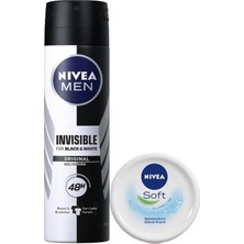Str Store Deo Spreyb&w Org Erk 150ML + Soft 100MLNIVEA Deo Spreyb&w Org Erk 150ML + Soft 100ML