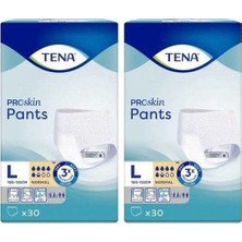 Tena Emici Külot L Beden 60 Adet 6 Damla Özellikli Koruma Pants Regular Yumuşak ve Nefes Alabilir