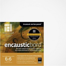 Str Store Ahşap Boyama Paneli: Müze Serisi Encausticbord, 6x6, 1/8 Inç Derinlik 4