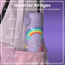 Str Store Ince Su Termosu - Mor Unicorn - 500 ml - Sızdırmaz