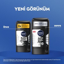 Str Store Men Erkek Stick Deodorant Black&white Invisible Original 50ML 72 Saat Anti-Perspirant Ter Koruması
