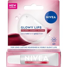 Str Store SPF30 Glowy Lips Berry Nemlendirici Dudak Parlatıcısı ve Bakım Kremi 10 Ml,hyaluronik Asit E Vitamini,gliserin
