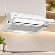 Str Store Çift Motorlu Beyaz Mutfak Aspiratörü (Led, 2 Hız)