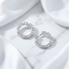 Arvenia Silver Baget Rüyası Kadın 925 Ayar Gümüş Küpe