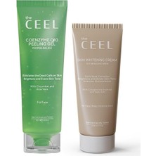 Str Store Aydınlatıcı ve Leke Karşıtı Cilt Bakım Seti: Arındırıcı Yüz Peeling Jel (100 Ml) & Ton Eşitleyici Bakım Kremi (50 Ml) - Alpha Arbutin, Glutatyon ve Kolajen Içerikli Yüz ve Vücut Ikili Rutini