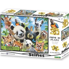 Prime 3D - Lama Selfie 48 Parça Puzzle 10647