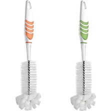 Str Store Titiz Softon Şişe ve Biberon Temizleme Fırçası (2 Adet) - TP-333 Ergonomik Biberon Fırçası ( Güvencesiyle)