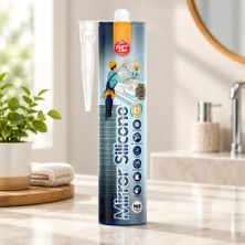 Str Store Ayna ve Cam Yapıştırıcı Silikon Şeffaf 300ML