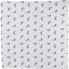 Str Store White Zebra Muslin Örtü